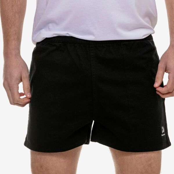 Swanndri Men's Cotton Black Rugby Short Thumbnail