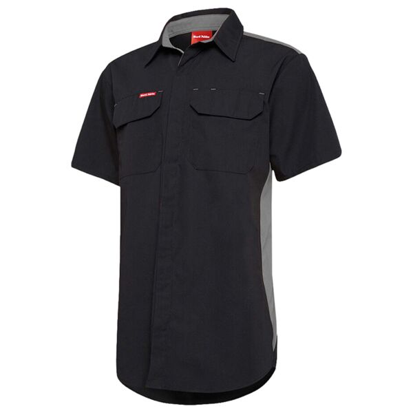 Hard Yakka Contrast Shirt Lightweight Short Sleeve Thumbnail