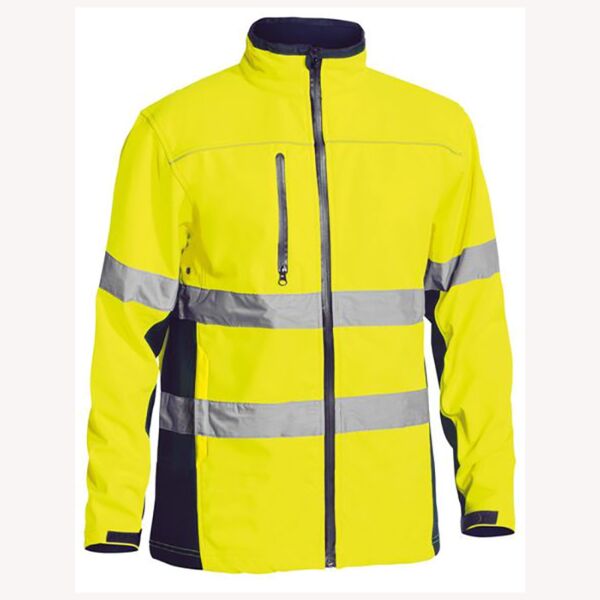Taped Hi Vis Soft Shell Jacket Thumbnail