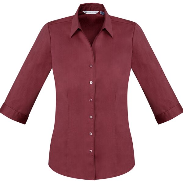 Ladies Monaco 3/4 Sleeve Shirt Thumbnail