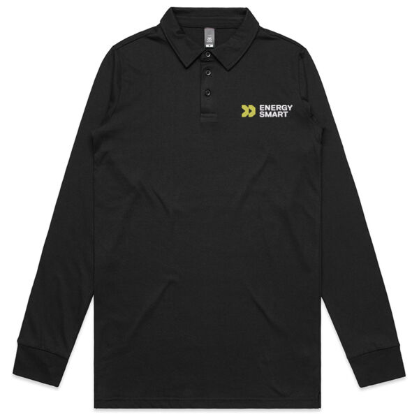 100% Cotton Long Sleeve Polo (Electricians) Thumbnail